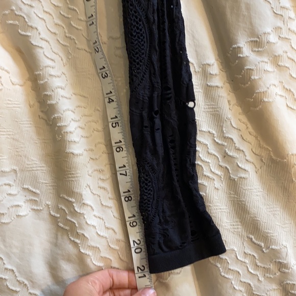 F21 plus size body suit stretch black long sleeve - Picture 8 of 9